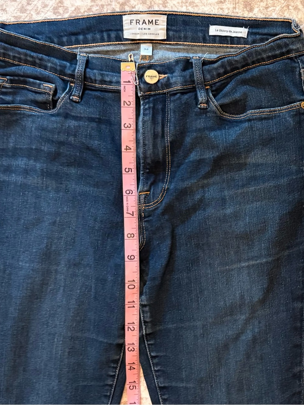Frame Le Skinny de Jeanne - Picture 4 of 12